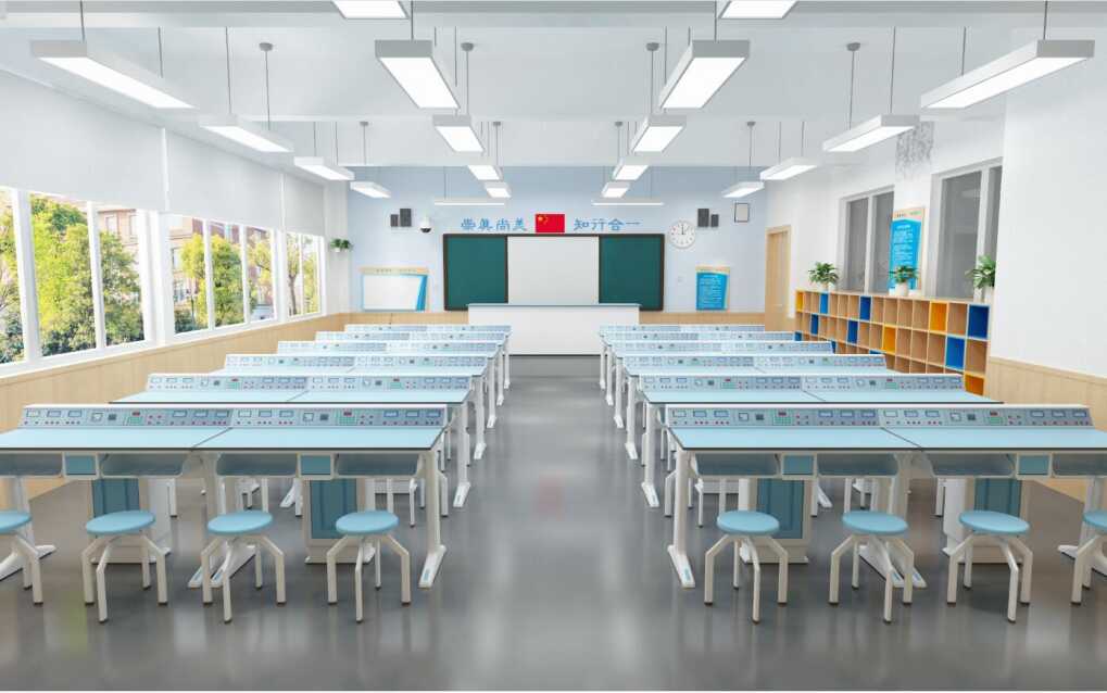 A工型桌电学物理实验室配置方案（48座）