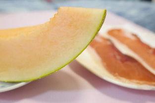 龙崎吃蜜瓜火腿,舌尖上的夏日美味邂逅